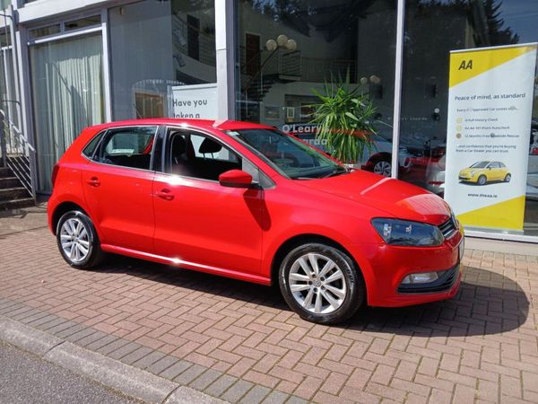 Volkswagen Polo Hatchback, Petrol, 2017, Red