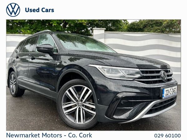 Volkswagen Tiguan Allspace SUV, Diesel, 2022, Black