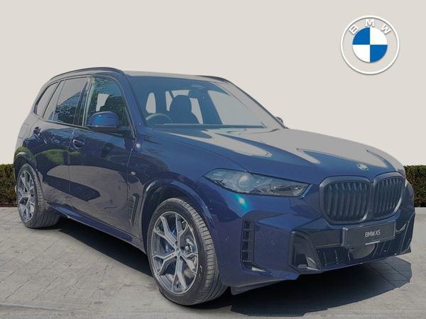 BMW X5 SUV, Petrol Plug-in Hybrid, 2025, Blue