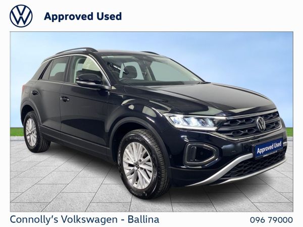 Volkswagen T-Roc SUV, Petrol, 2022, Black
