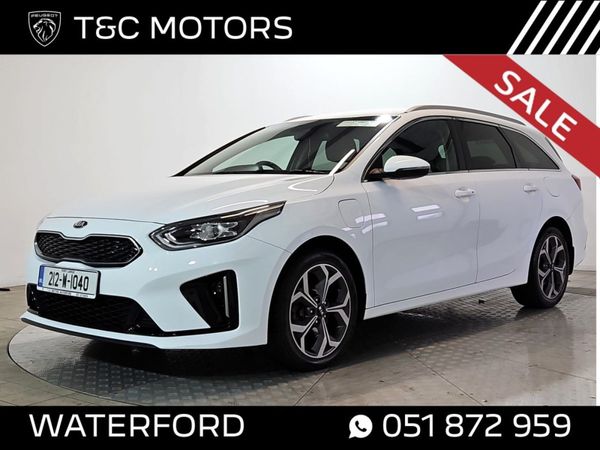 Kia Ceed Estate, Petrol Plug-in Hybrid, 2021, White