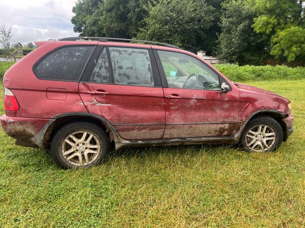 BMW X5 SUV, Diesel, 2003, Red