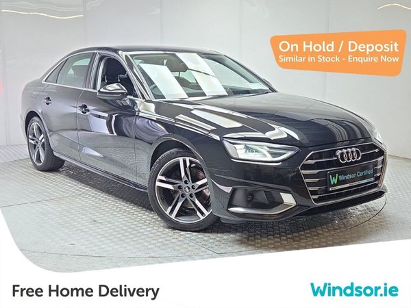 Audi A4 Saloon, Diesel, 2021, Black