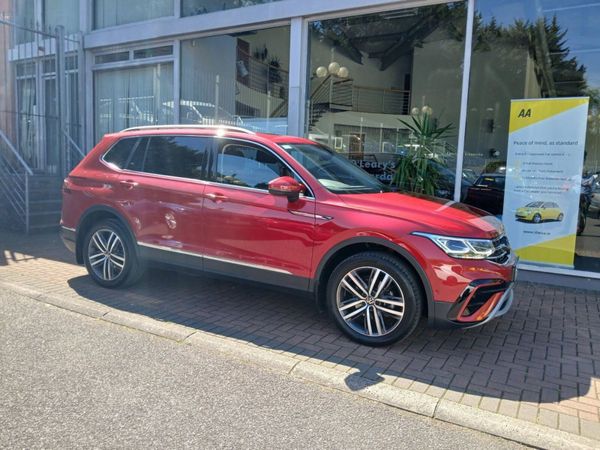 Volkswagen Tiguan Allspace SUV, Diesel, 2024, Red