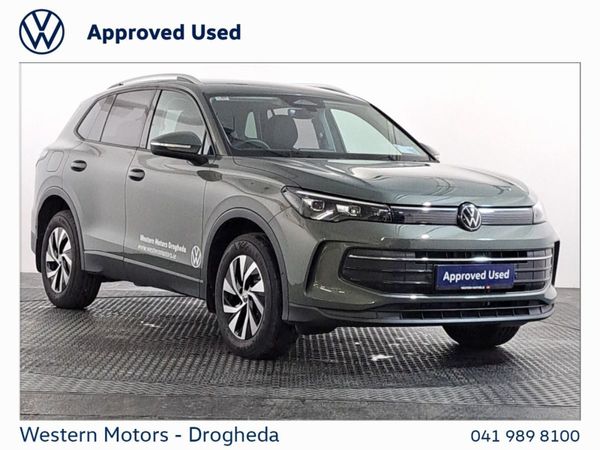 Volkswagen Tiguan SUV, Petrol Plug-in Hybrid, 2025, Green