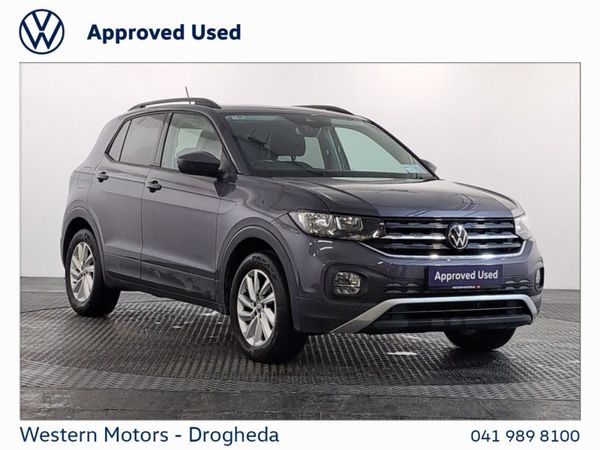 Volkswagen T-Cross SUV, Petrol, 2023, Grey