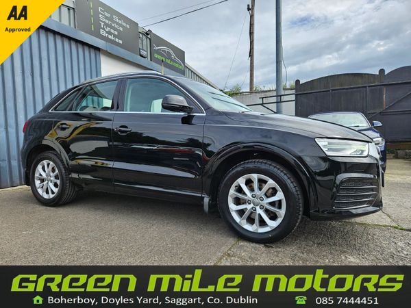 Audi Q3 SUV, Diesel, 2018, Black