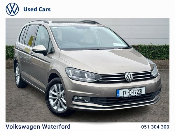 Volkswagen Touran MPV, Petrol, 2017, Yellow