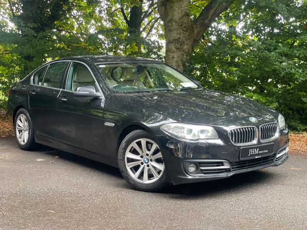 BMW 5-Series Saloon, Diesel, 2015, Black
