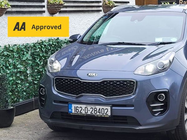 Kia Sportage SUV, Diesel, 2016, Blue