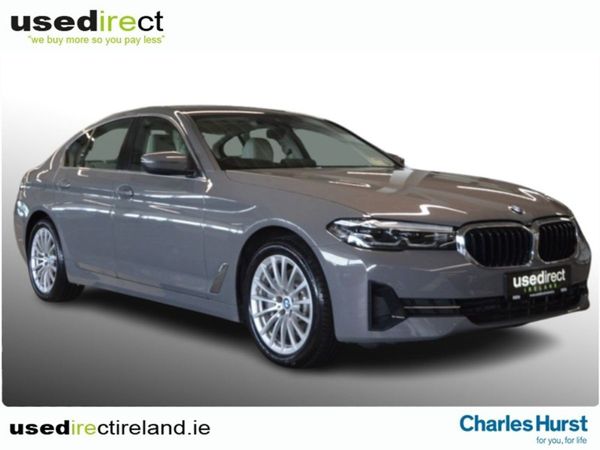 BMW 5-Series Saloon, Petrol Plug-in Hybrid, 2021, Grey