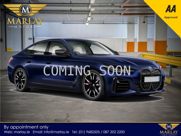 BMW i4 Coupe, Electric, 2023, Blue
