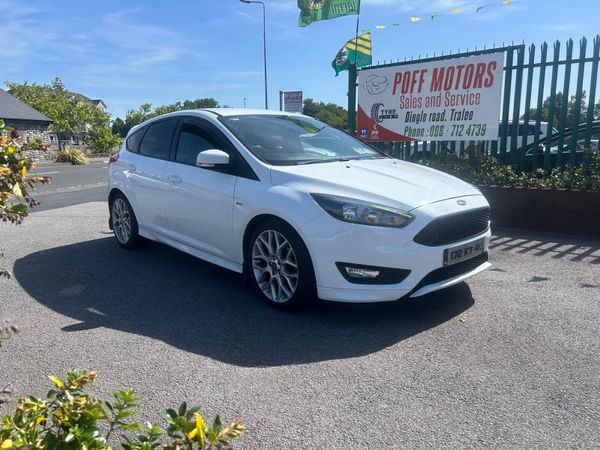 Ford Focus Hatchback, Diesel, 2017, White