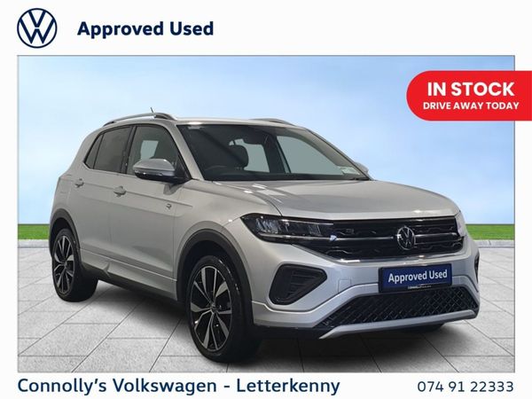 Volkswagen T-Cross Crossover, Petrol, 2024, Grey