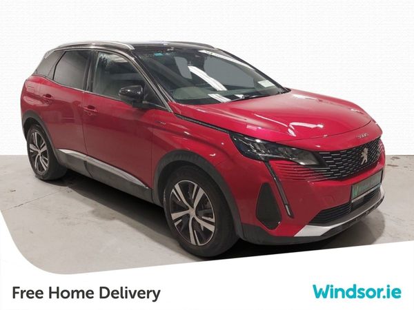 Peugeot 3008 SUV, Petrol Plug-in Hybrid, 2024, Red