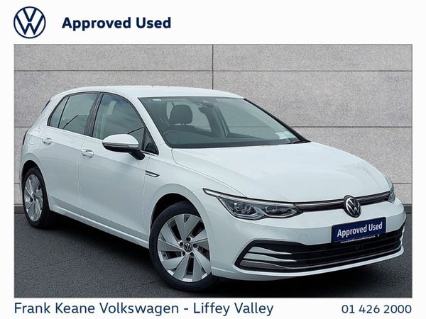 Volkswagen Golf Hatchback, Petrol, 2021, White