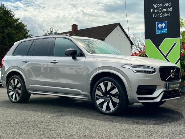 Volvo XC90 SUV, Petrol Plug-in Hybrid, 2024, Silver