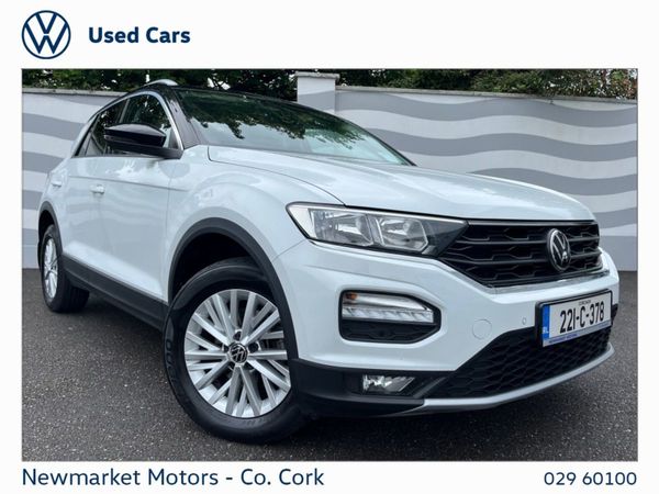 Volkswagen T-Roc SUV, Petrol, 2022, White