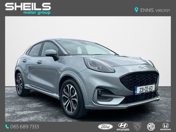 Ford Puma Crossover, Petrol Hybrid, 2023, Grey