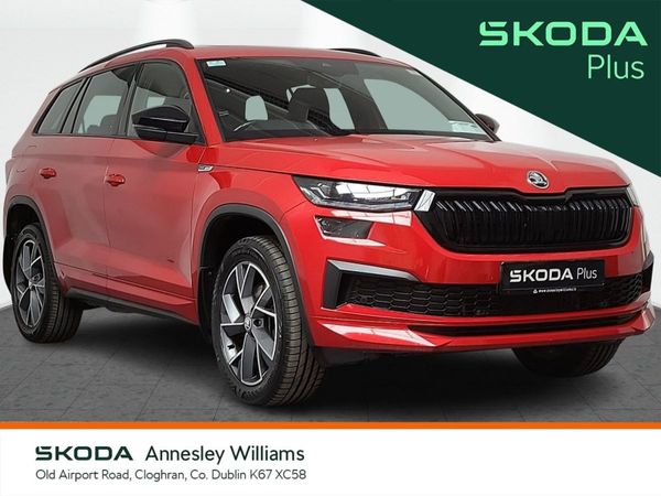 Skoda Kodiaq SUV, Diesel, 2023, Red