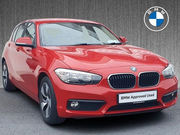 BMW 1-Series Hatchback, Diesel, 2018, Red