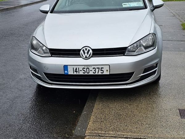 Volkswagen Golf Estate, Diesel, 2014, Silver