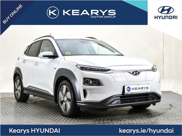 Hyundai KONA Crossover, Electric, 2019, White