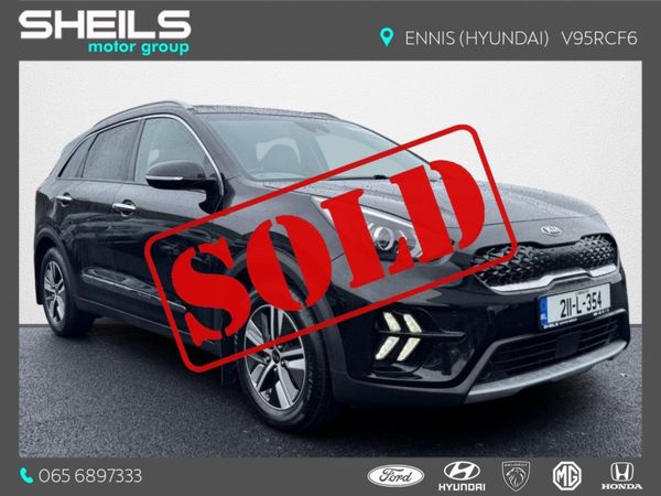 Kia Niro SUV, Petrol Plug-in Hybrid, 2021, Black