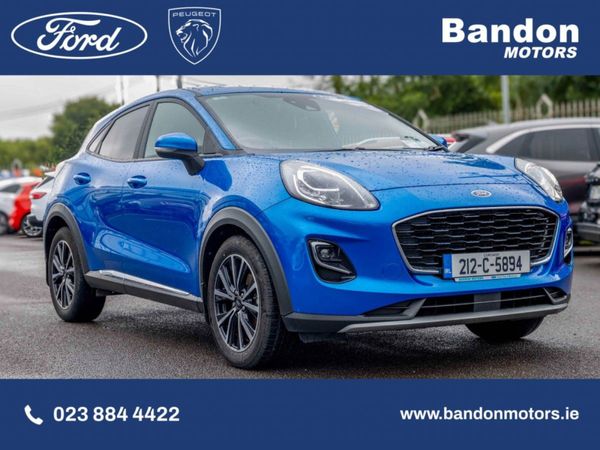 Ford Puma MPV, Petrol Hybrid, 2021, Blue