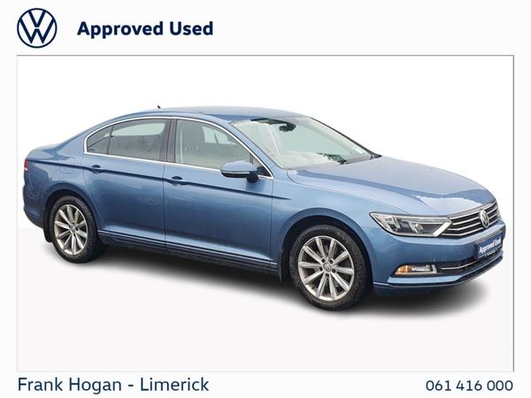 Volkswagen Passat Saloon, Diesel, 2018, Blue