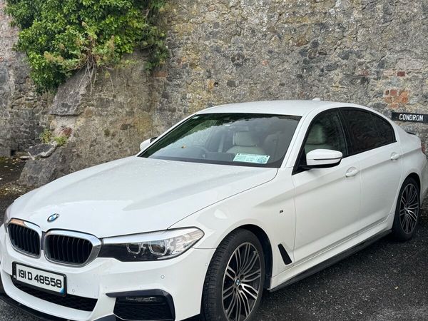 BMW 5-Series Saloon, Diesel, 2019, White