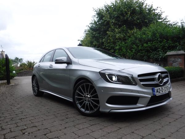 Mercedes-Benz A-Class Hatchback, Petrol, 2014, Silver