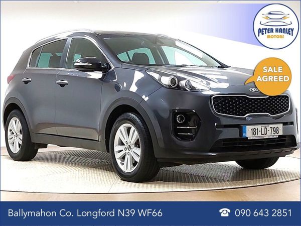 Kia Sportage SUV, Diesel, 2018, Silver