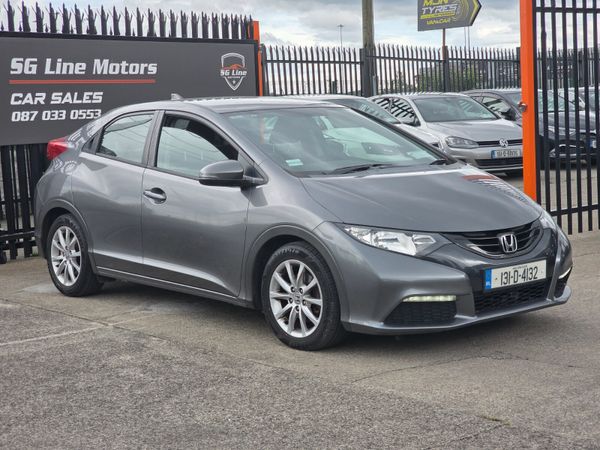 Honda Civic Hatchback, Petrol, 2013, Grey