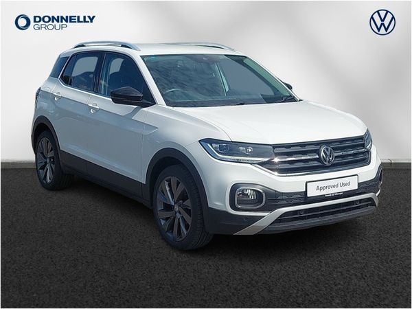 Volkswagen T-Cross Estate, Petrol, 2019, White