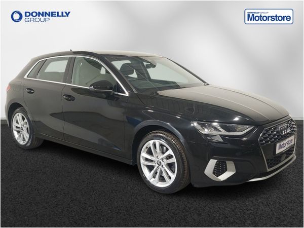 Audi A3 Hatchback, Petrol Hybrid, 2021, Black