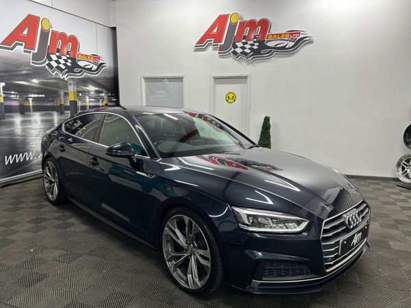 Audi A5 Hatchback, Diesel, 2017, Blue