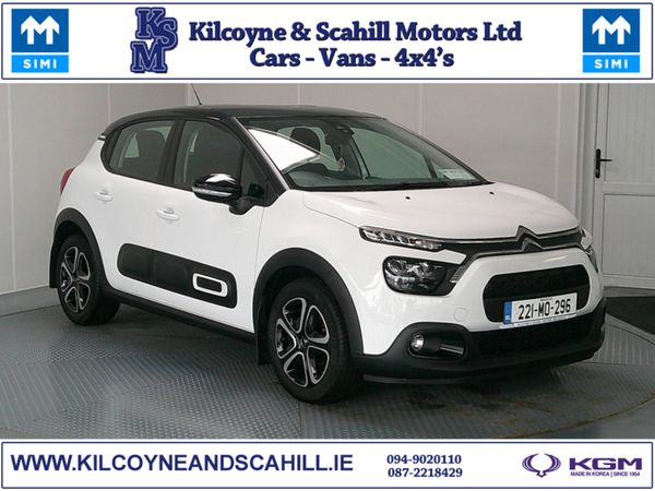 Citroen C3 Hatchback, Petrol, 2022, White