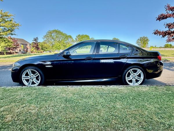 BMW 5-Series Saloon, Diesel, 2013, Black