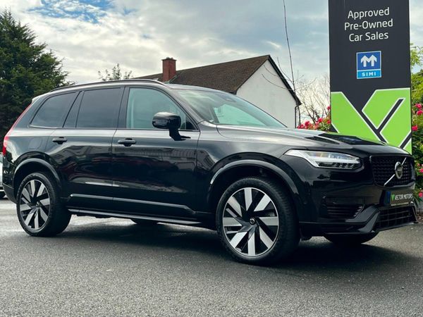 Volvo XC90 SUV, Petrol Plug-in Hybrid, 2024, Black