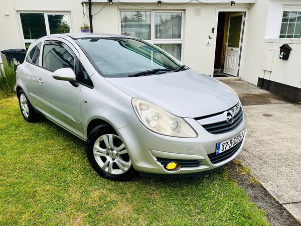 Opel Corsa Hatchback, Petrol, 2007, Silver