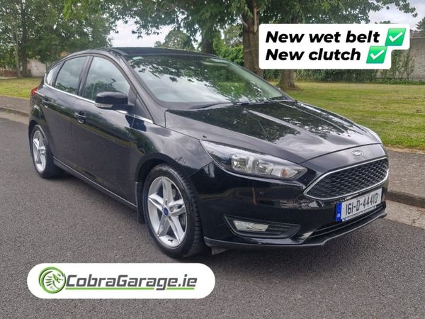 Ford Focus Hatchback, Petrol, 2016, Black