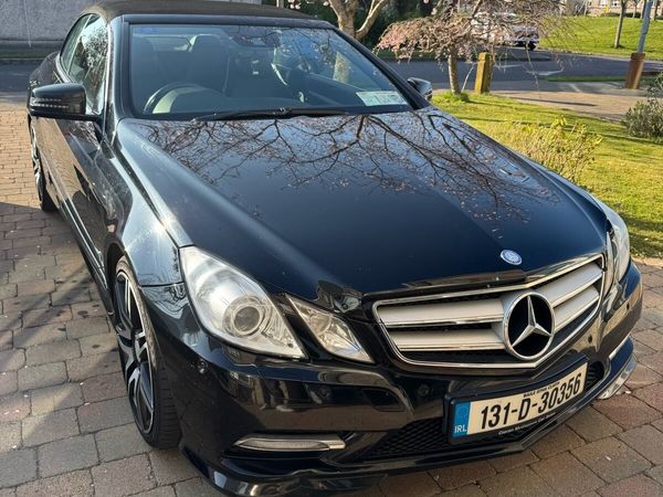 Mercedes-Benz E-Class Convertible, Diesel, 2013, Black