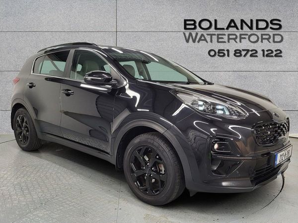 Kia Sportage SUV, Diesel Hybrid, 2021, Black