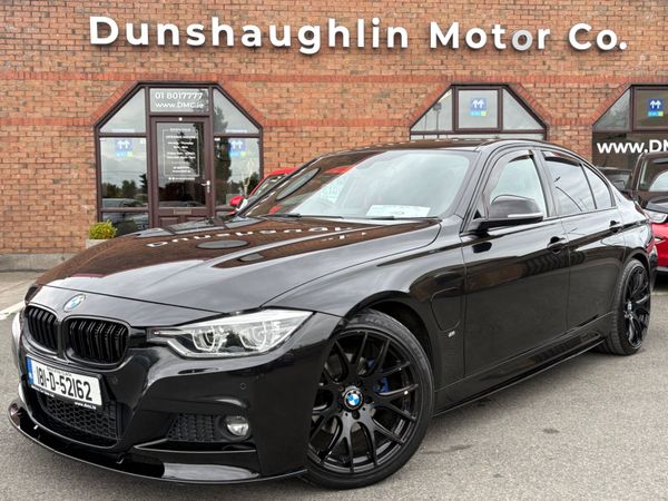 BMW 3-Series Saloon, Petrol Plug-in Hybrid, 2018, Black