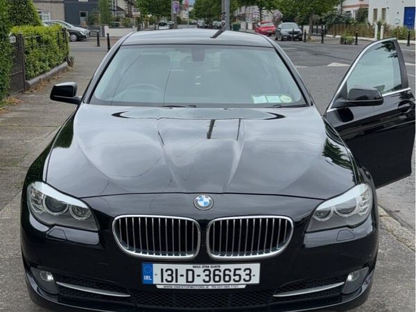 BMW 5-Series Saloon, Diesel, 2013, Black
