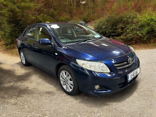 Toyota Corolla Saloon, Petrol, 2010, Blue