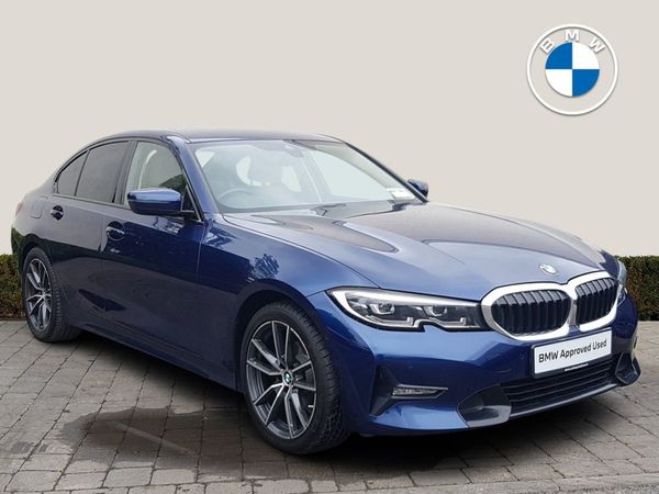 BMW 3-Series Saloon, Diesel, 2020, Blue