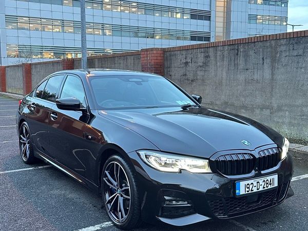 BMW 3-Series Saloon, Petrol, 2019, Black