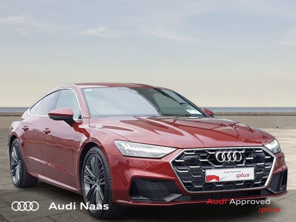 Audi A7 Hatchback, Petrol Plug-in Hybrid, 2023, Red